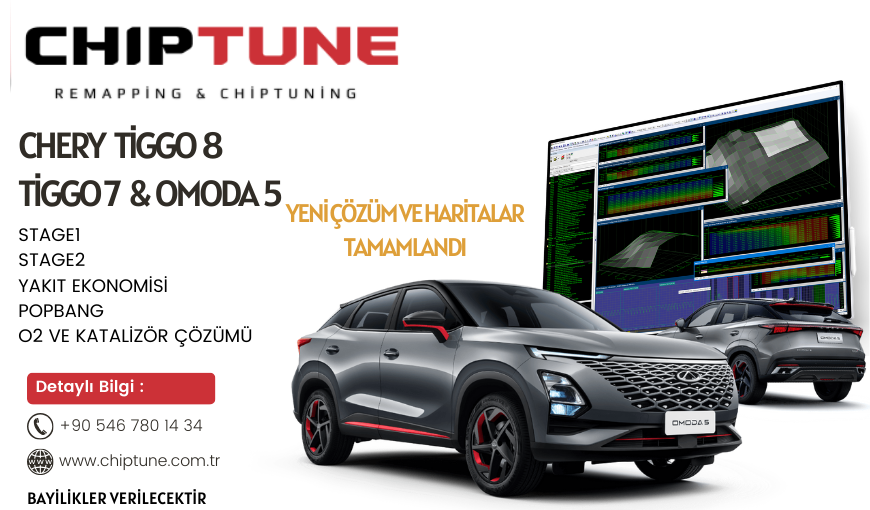 Chery Tiggo 8 / Tiggo 7 / Omoda 5 Performance Chiptuning R&D Finished
